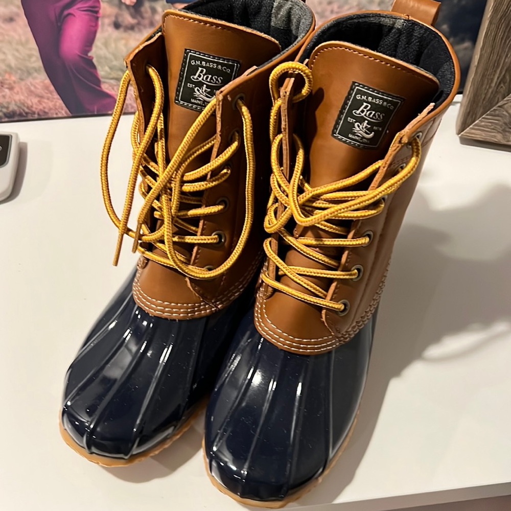 Bass duck rain boots